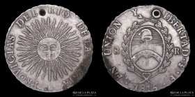 Provincias Unidas. 8 Reales 1815 F. PROVICIAS