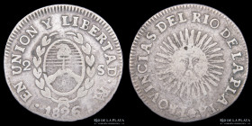 Argentina. La Rioja. 2 Soles 1826 RA. CJ 44.1.11
