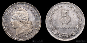 Argentina. 5 Centavos 1919. CJ 150
