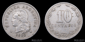 Argentina. 10 Centavos 1910. CJ 99