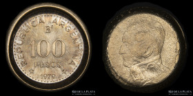 Argentina. Error. 100 Pesos 1979. Tapa de cuño