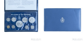 Bahamas. 1971 Mint Set. 9 Monedas