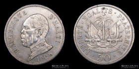 Haiti. 50 Centimes 1908. KM 56