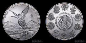 Mexico. Onza de Plata 2015 Bullion, Libertad. KM639