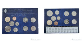 USA. 2022. Mint Set x10. Blister Azul