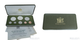 Trinidad y Tobago. Mint Set. 1975. Proof