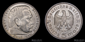 Alemania. III Reich. 5 Reichsmark 1935 A. KM86