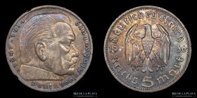 Alemania. III Reich. 5 Reichsmark 1936 E. KM86