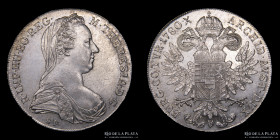 Austria. Maria Theresa. 1 Thaler 1780 SF. Restrike. KMT1