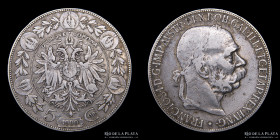 Austria. Franz Joseph I. 5 Corona 1900. KM2807