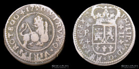 España. Felipe V. 2 Maravedis 1720. KM302