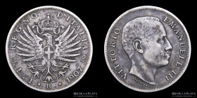 Italia. V. Emanuele III. 1 Lira 1907 R. KM32