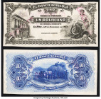 Bolivia Banco Agricola 1 Boliviano 1903 Pick S101p Front and Back Proof Choice About Uncirculated-Crisp Uncirculated. Previous mounting. Printer's ann...