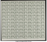 China Central Bank of China 20 Cents 1946 Pick 396 Uncut Sheet of 55 Back Color Trial Specimen Crisp Uncirculated. 

HID09801242017

© 2022 Heritage A...