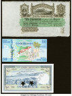 Cook Islands, Lebanon & South Africa Group Lot of 3 Examples Choice About Uncirculated-Crisp Uncirculated. Staining and holes are noted on Pick S231r....