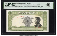 Jordan Jordan Currency Board 1 Dinar 1949 (ND 1952) Pick 6c PMG Extremely Fine 40. 

HID09801242017

© 2022 Heritage Auctions | All Rights Reserved