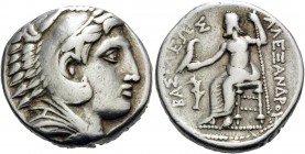 KINGS OF MACEDON. Alexander III ‘the Great’, 336-323 BC. Tetradrachm (Silver, 25 mm, 16.99 g, 9 h), struck during the reign of Philip III by the Regen...