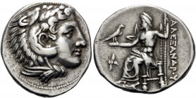KINGS OF MACEDON. Alexander III ‘the Great’, 336-323 BC. Tetradrachm (Silver, 29 mm, 17.14 g, 3 h), struck by either the Regent Antipater or his son K...