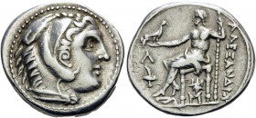 KINGS OF MACEDON. Alexander III ‘the Great’, 336-323 BC. Tetradrachm (Silver, 28 mm, 17.19 g, 10 h), struck during the reigns of Kassander and Demetri...