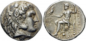 KINGS OF MACEDON. Alexander III ‘the Great’, 336-323 BC. Tetradrachm (Silver, 27 mm, 17.03 g, 3 h), struck under Seleukos I Nikator, Babylon, c. 311-3...