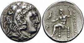 KINGS OF MACEDON. Alexander III ‘the Great’, 336-323 BC. Tetradrachm (Silver, 28 mm, 17.11 g, 11 h), struck during the reigns of Kassander and Demetri...