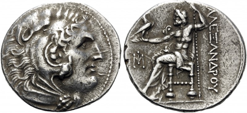 KINGS OF MACEDON. Alexander III ‘the Great’, 336-323 BC. Tetradrachm (Silver, 30...
