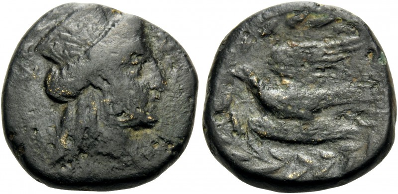 EPEIROS. Kassope . Circa 342-330/25 BC. (Bronze, 18 mm, 5.91 g, 8 h), third seri...