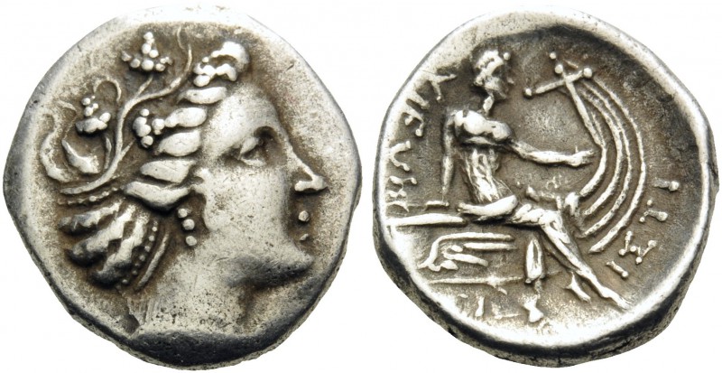 EUBOIA. Histiaia . 3rd-2nd centuries BC. Tetrobol (Silver, 15 mm, 2.42 g, 6 h). ...