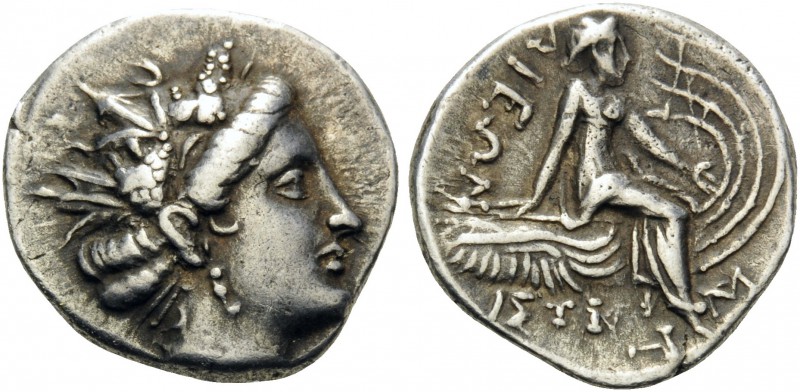 EUBOIA. Histiaia . 3rd-2nd centuries BC. Tetrobol (Silver, 14 mm, 2.45 g, 1 h). ...