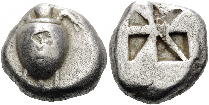 ISLANDS OFF ATTICA, Aegina. Circa 500/490-480 BC. Stater (Silver, 20 mm, 12.34 g...