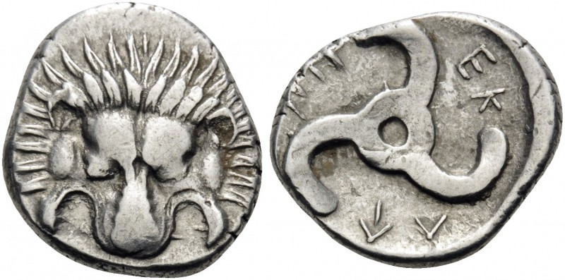 DYNASTS OF LYCIA. Perikles, circa 380-360 BC. Tetrobol (Silver, 16 mm, 2.74 g, 8...