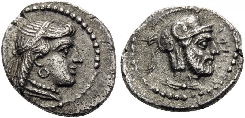 CILICIA. Tarsos . Tarkumuwa (Datames), satrap of Cilicia and Cappadocia, 384-361...