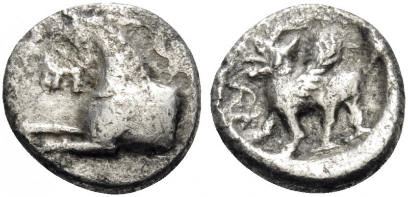 CILICIA. Uncertain . 4th century BC. Hemiobol (Silver, 7.5 mm, 0.31 g, 1 h). For...