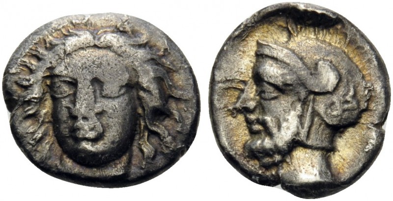 CILICIA. Tarsos . Time of Pharnabazos and Datames, Circa 384-361/0 BC. Obol (Sil...