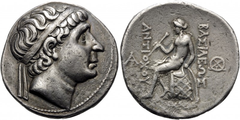 SELEUKID KINGS OF SYRIA. Antiochos I Soter, 281-261 BC. Tetradrachm (Silver, 29 ...