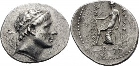 SELEUKID KINGS OF SYRIA. Antiochos II Theos, 261-246 BC. Tetradrachm (Silver, 30.5 mm, 16.73 g, 11 h), Tarsus. Diademed head of Antiochos II to right....