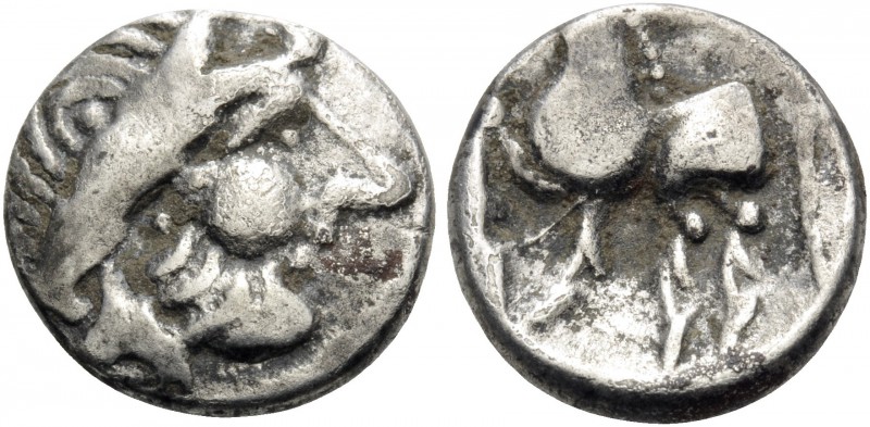 CELTIC, Eastern Celts. Skordoski in Syrmia, Circa 3rd-2nd century BC. Drachm (Si...