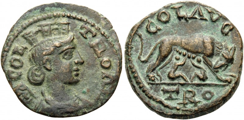 TROAS. Alexandria Troas . Pseudo-autonomous, temp. Gallienus, 253-268. (Bronze, ...