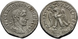 SYRIA, Seleucis and Pieria. Antioch . Philip I, 244-249. Tetradrachm (Billon, 26 mm, 11.06 g, 12 h). AYTOK K M IOYΛI ΦIΛIΠΠOC CEB Laureate, draped and...