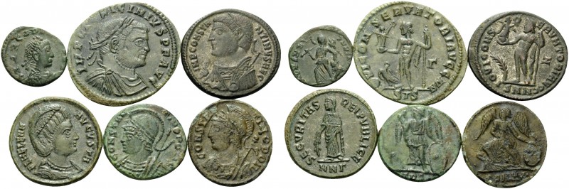 4th Century AD, Licinius, Constantine I, Helena, Arcadius. (Bronze, 19.32 g). Lo...