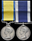 A Scarce Baltic and Royal Naval Long Service and Good Conduct Medal with ‘Wide Suspension’ awarded to Chief Gunner’s Mate George Lindup, H.M.S. Excell...