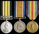 The A.G.S. ‘Nyasaland 1915’ and Great War Group of 3 awarded to Lieutenant John R. Downs, Nyasaland Volunteer Reserve, who took part in the suppressio...