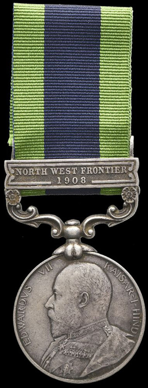 India General Service, 1908-1935, E.VII.R., single clasp, North West Frontier 19...
