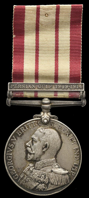 Naval General Service, 1909-62, single clasp, Persian Gulf 1909-1914 (235278. J....
