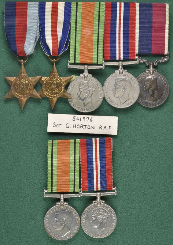 A WW2 R.A.F. Long Service and Good Conduct Group of 5 awarded to Sergeant G. Hor...