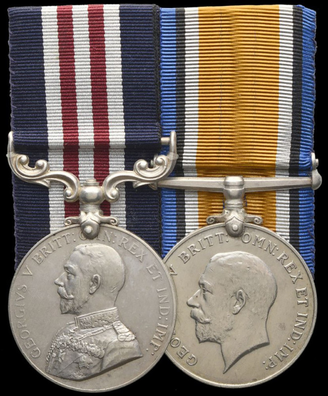 A Great War M.M. Pair awarded to Private John Tindell, 13th (Service) Battalion,...