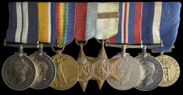 A Rare WW2 D.S.M. and R.N. L.S.G.C. Group of 8 with Norwegian ‘Liberty Medal’ awarded to Chief Petty Officer John Brearley, Royal Navy, this latter aw...