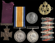 Defective or Erased Medals (6), Replicas (2), and assorted miniatures medals (10) & groups (3), with some small items of ephemera, generally very fine...