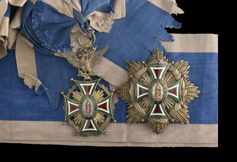 Imperial Order of Guadalupe, Type IIIb, Civil Division (1865-67), Grand Cross se...