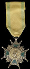 Military Pilot’s College Decoration, in silver-gilt and green enamel, 43.5mm, about extremely fine

Estimate: GBP 100-150